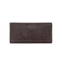 Zoozie Bags Cartera Pavia - Grey para Mujer, 100% Piel Auténtica, Gris, 19x10x2 cm
